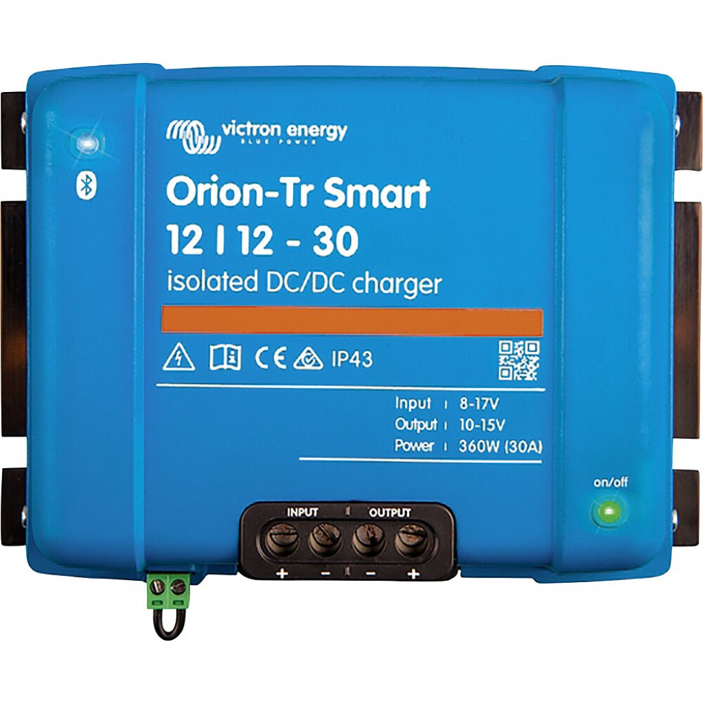 Victron Energy DC/DC Wandler Victron Ladebooster Victron Orion-Tr Smart 12/12-30A nicht isoliert