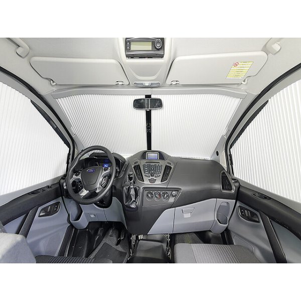 REMIS REMIfront IV Frontscheiben Verdunkelung ohne Sichtpaket Ford Transit Custom V362 ab 2018 Farbe grau