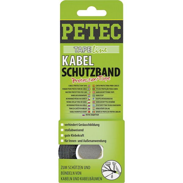 Petec Kabelschutzband Protection-Tape 19 mm