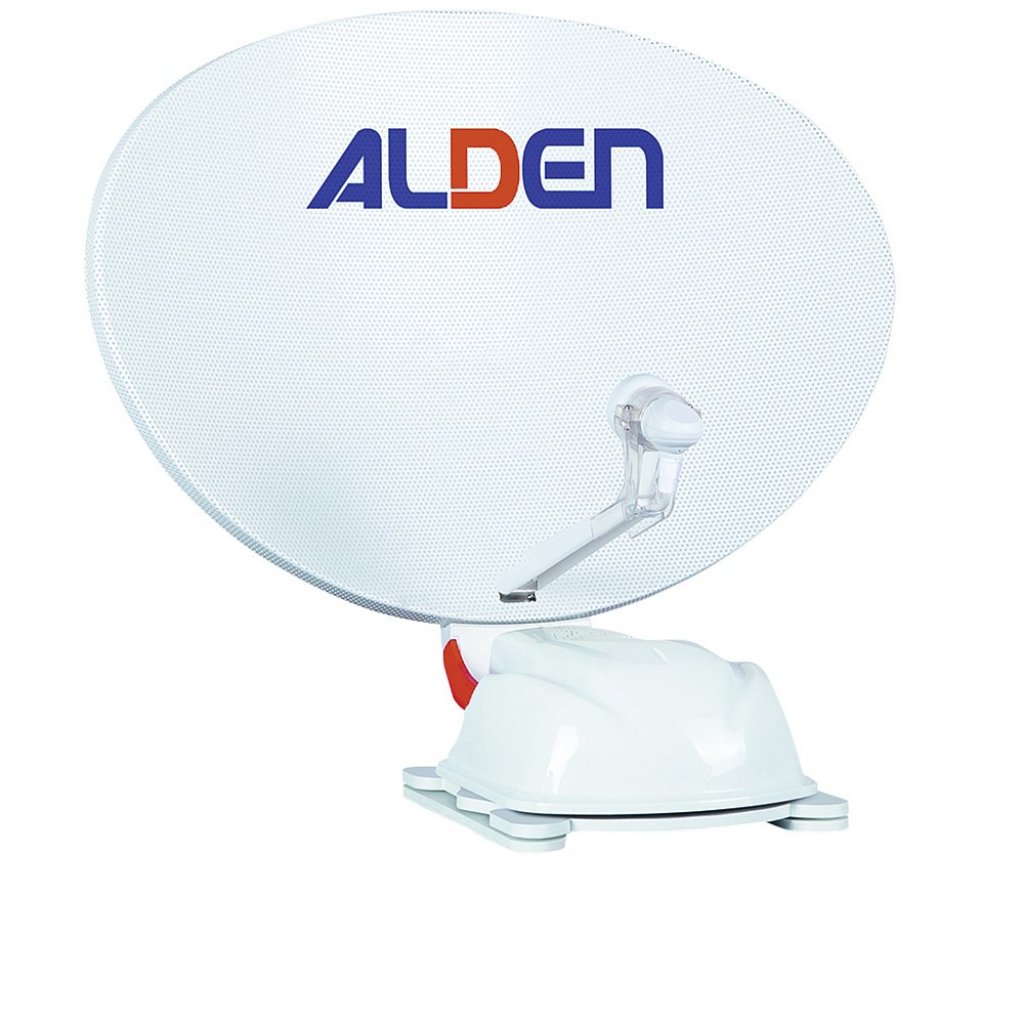 ALDEN Satanlage AS4 60 Ultrawhite Skew/GPS inkl. S.S.C. HD-Steuermodul und Smartwide LED TV